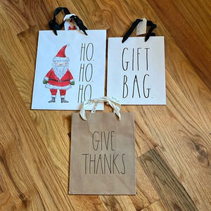 New Rae Dunn Gift Bags (Bundle of 3)